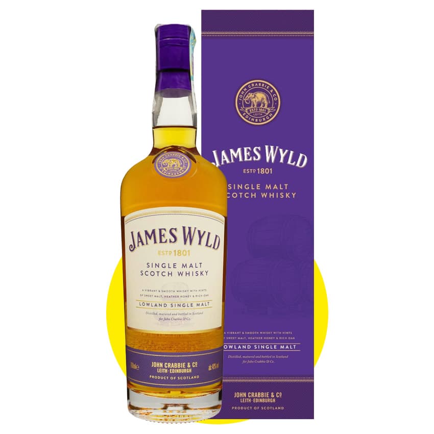Віскі "James Wyld" 0,7л 40% подарункова коробка