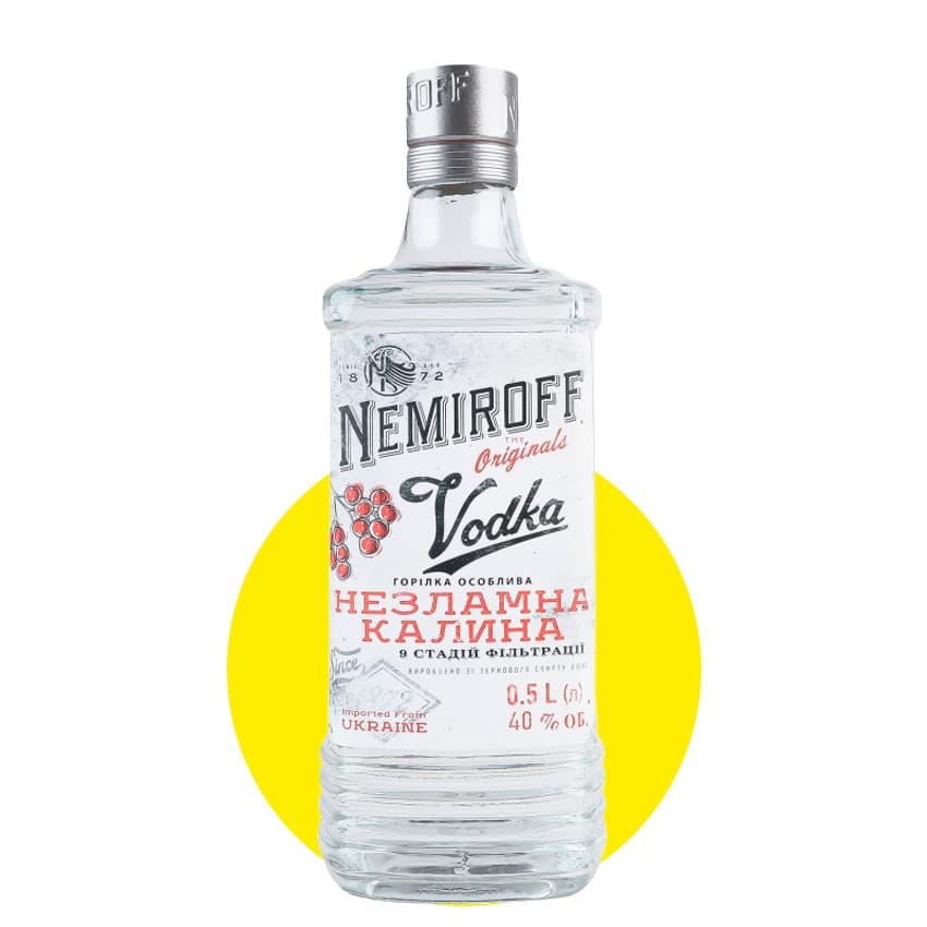 Горілка "Nemiroff" Незламна Калина 0,5л 40%