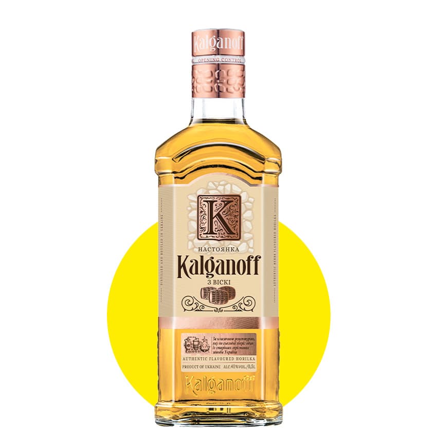 Настоянка "Kalganoff" з віскі 0,5л 40%