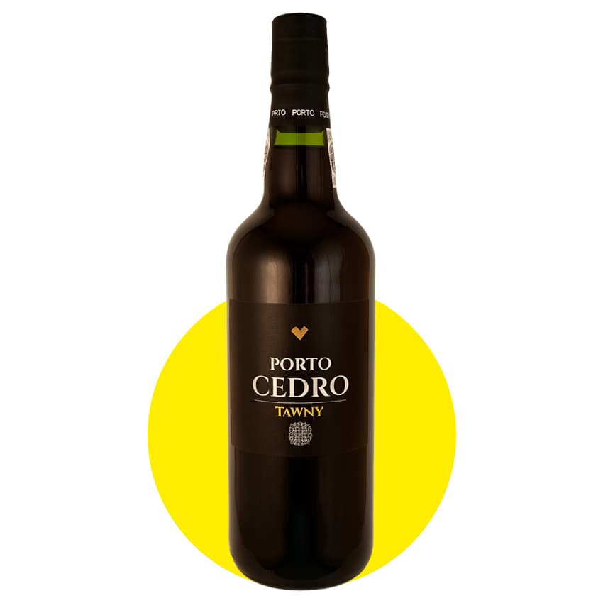 Вино Портвейн "Cedro Tawny" червоне солодке 0,75л 19%