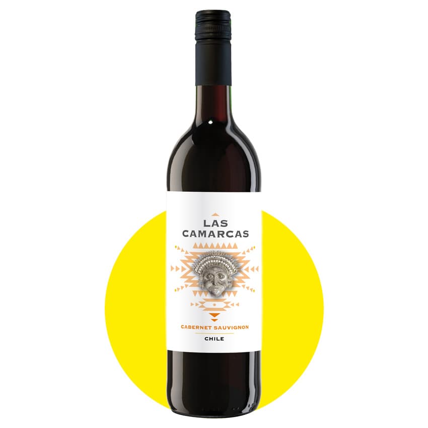Вино "Las Camarcas Cabernet Sauvignon" червоне сухе 0,75л 12,5%