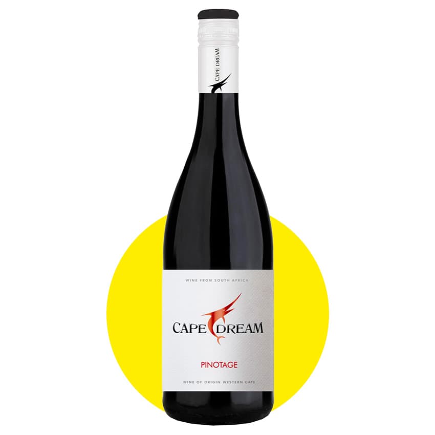 Вино "Cape Dream Pinotage" червоне сухе 0,75л 14,5%