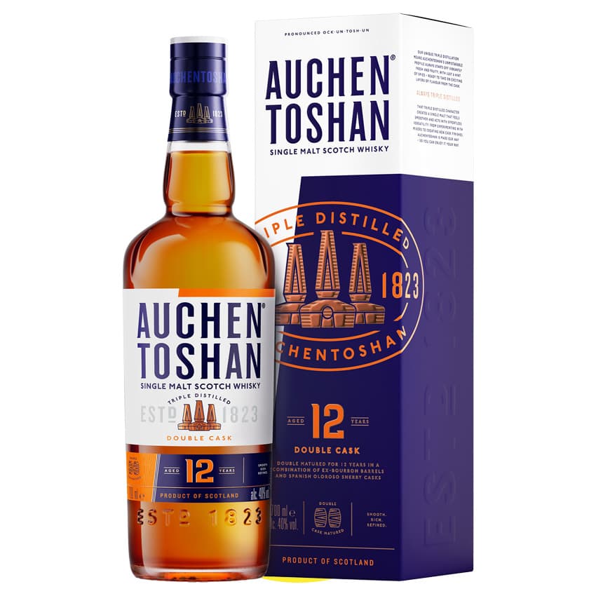 Віскі "Auchentoshan" 12 років 0,7л 40%