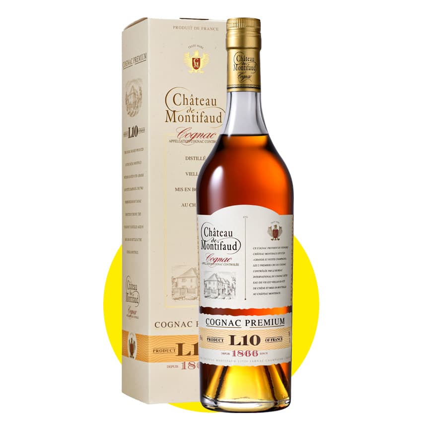 Коньяк "Chateau de Montifaud L10" Преміум (коробка) 0,7л 40%