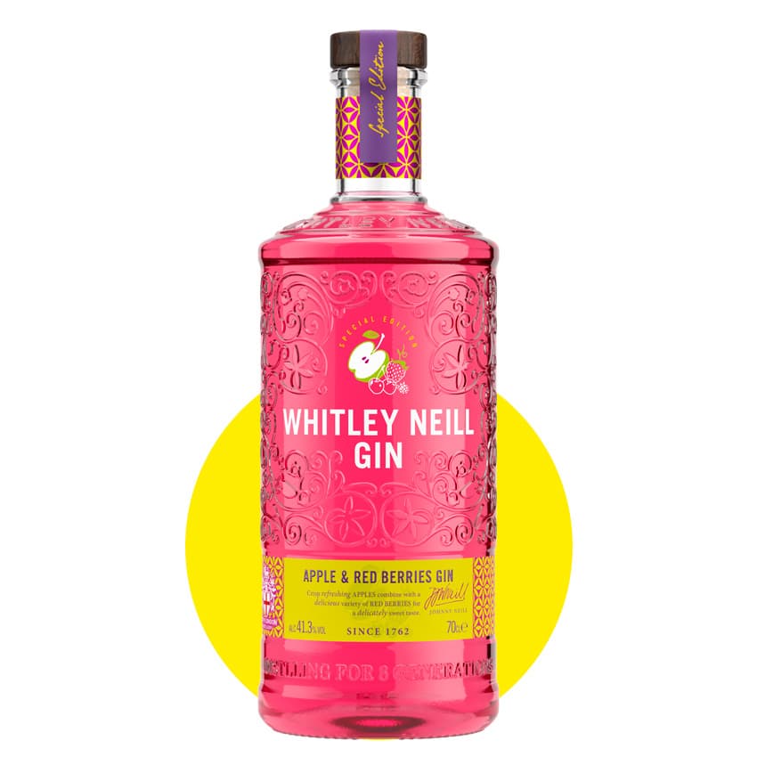 Джин "Whitley Neill Apple & Red Berries" 0,7л 41,3%