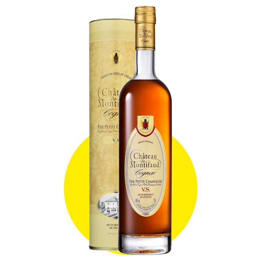 Коньяк "Chateau de Montifaud" Fine Petite Champagne VS (тубус) 0,7л 40%
