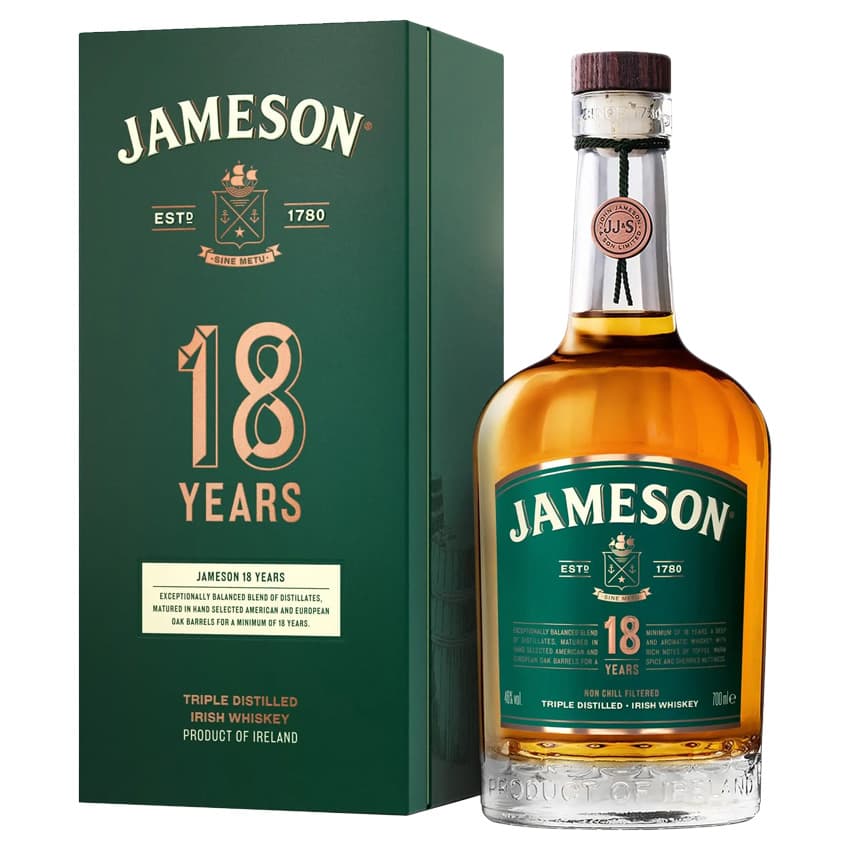 Віскі "Jameson" 18 років 0,7л 46%