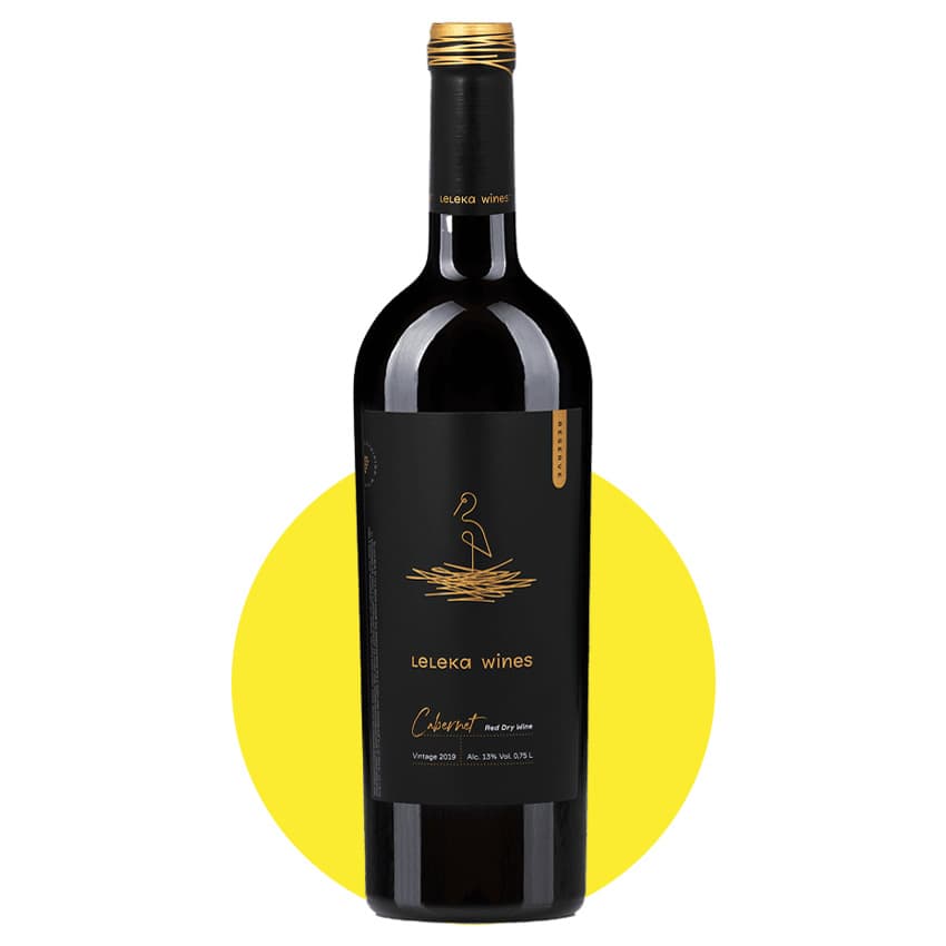 Вино "Leleka Wines Cabernet Reserve" червоне сухе 0,75л 13%
