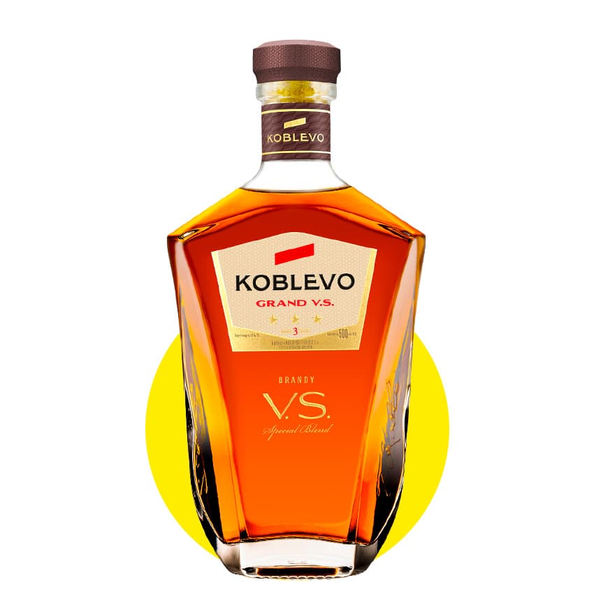 Бренді "Kоблево Gran VS" 3 роки 0,5л 40%