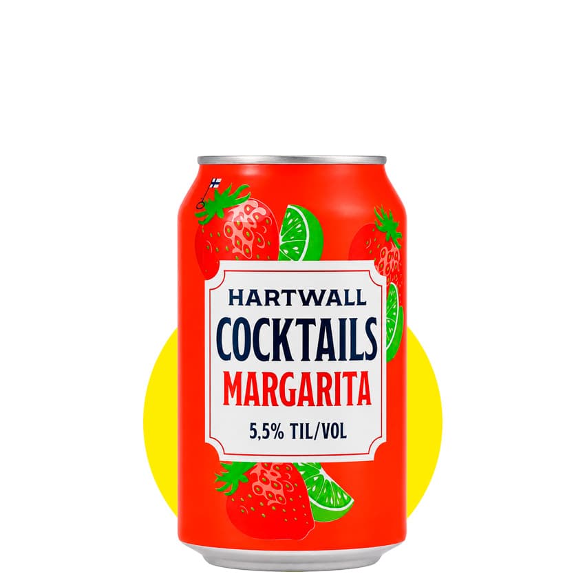 Напій с/а "Hartwall Cocktails Margarita" 0,33л 5,5% ж/б