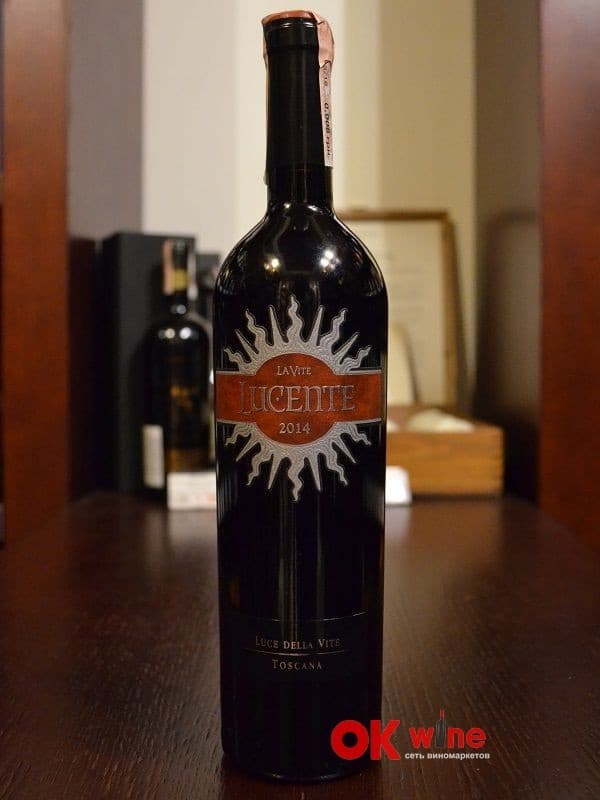 Вино Люченте / Lucente, Luce della Vite, червоне сухе 0.75л - зображення 2