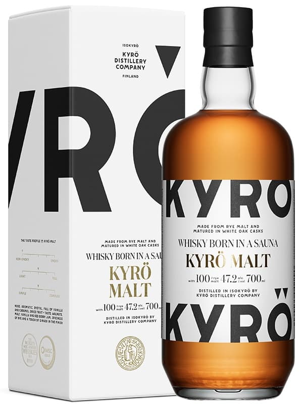 Віскі Кіро, Молт Рей / Kyro, Malt Rye, 47.2%, 0.7л - зображення 1