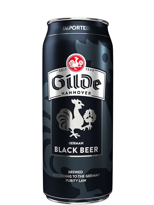 Пиво Блек Бір, Гілд / Black Beer, Gilde, з/б, 5%, 0.5л