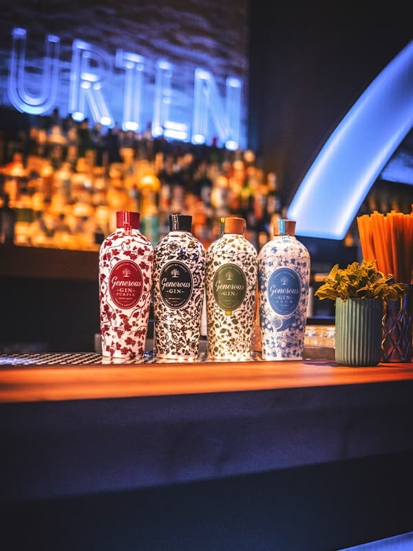 Джин Дженероуз, Азур / Generous, Azur, 40%, 0.7л - зображення 3