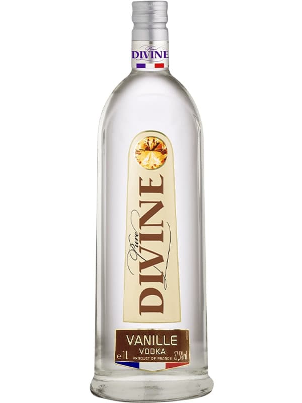 Горілка Дівайн, Ваніль / Divine, Vanille, 37.5%, 1л