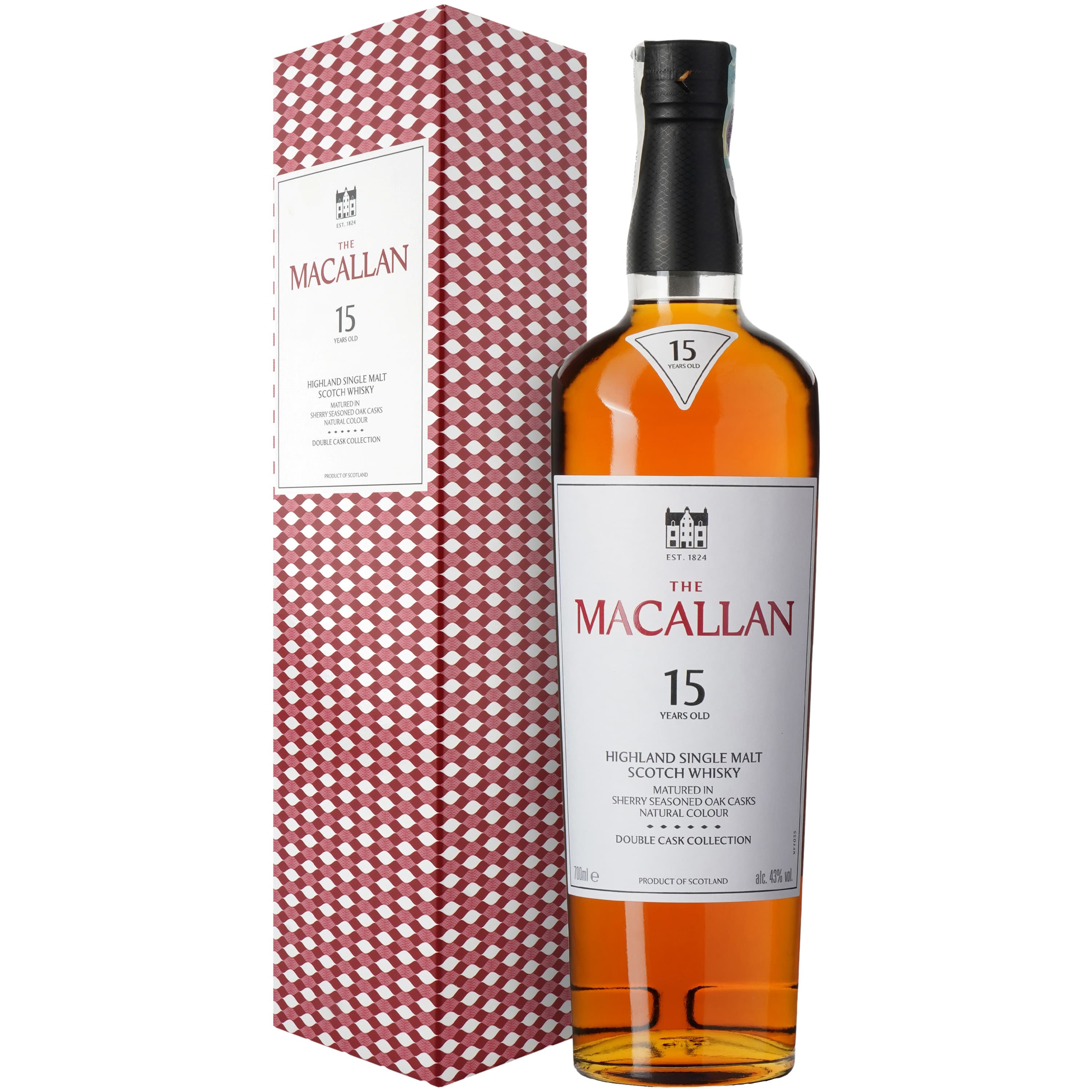 Віскі The Macallan Double Cask Matured 15 yo 0.7 л 43% - зображення 1