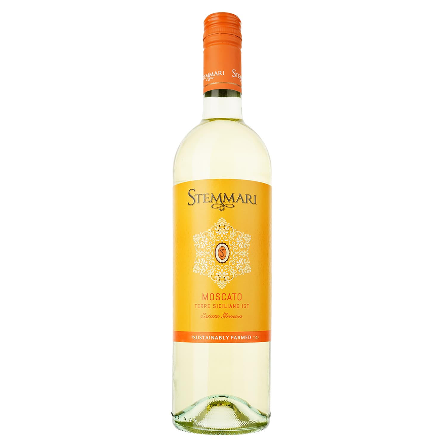 Вино Stemmari Moscato IGT, біле, напівсолодке, 8,5%, 0,75 л - зображення 1