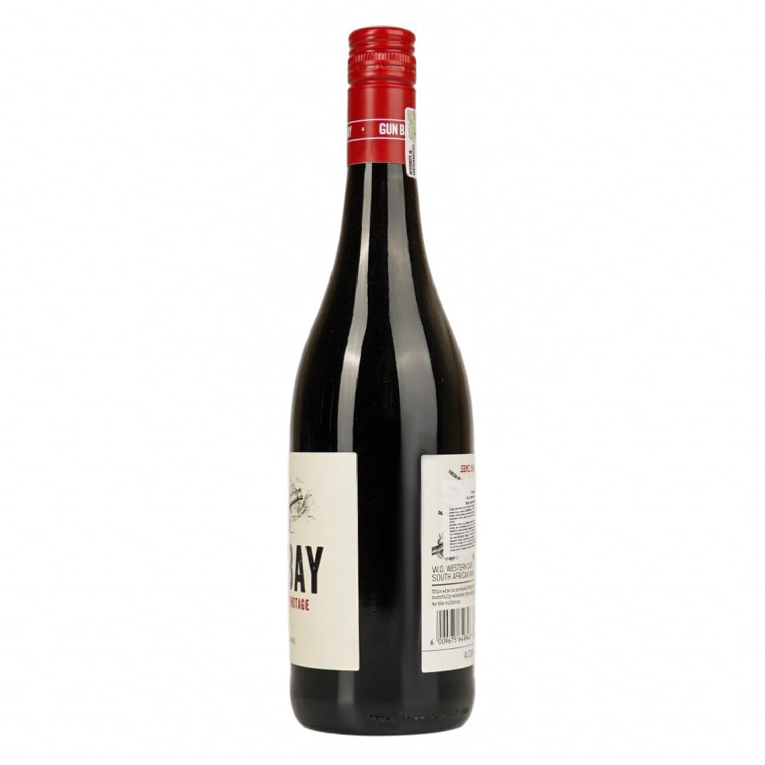 Вино Gun Bay Semi Sweet Pinotage червоне напівсолодке 0.75 л - зображення 3