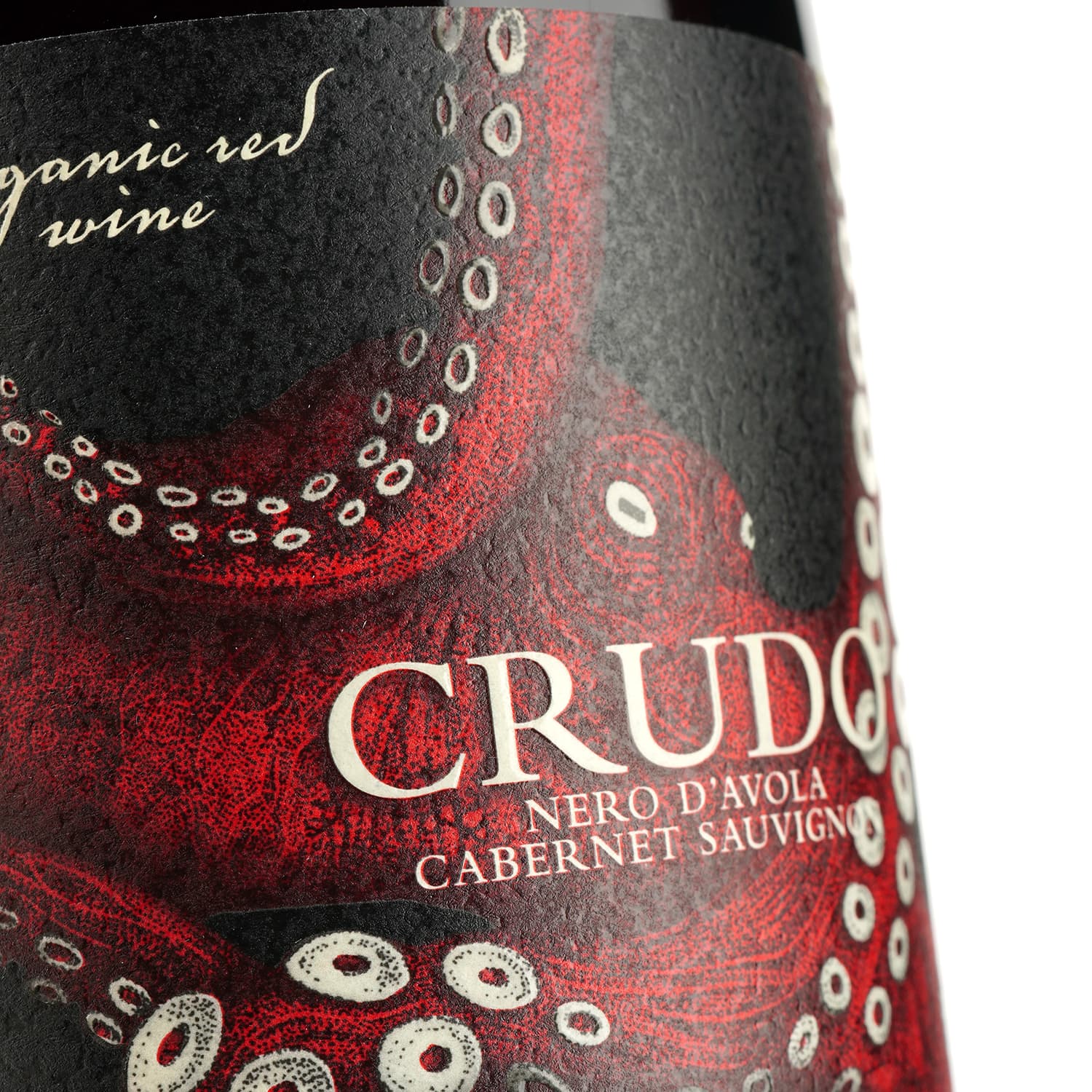 Вино Mare Magnum Crudo Nero d'Avola Cabernet Organic, червоне, сухе, 0,75 л - зображення 3