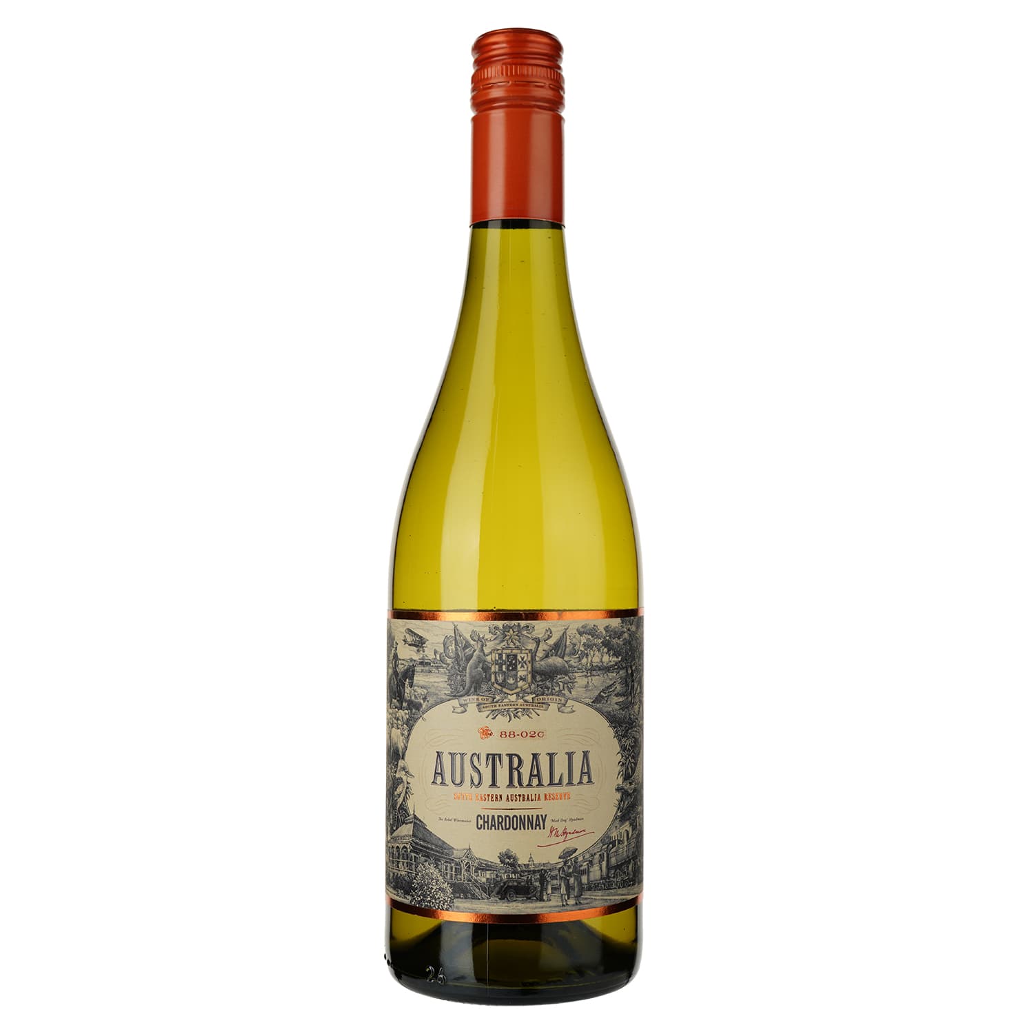 Вино Origin Wine Australia Chardonnay, 13%, 0,75 л (8000019137232) - зображення 1