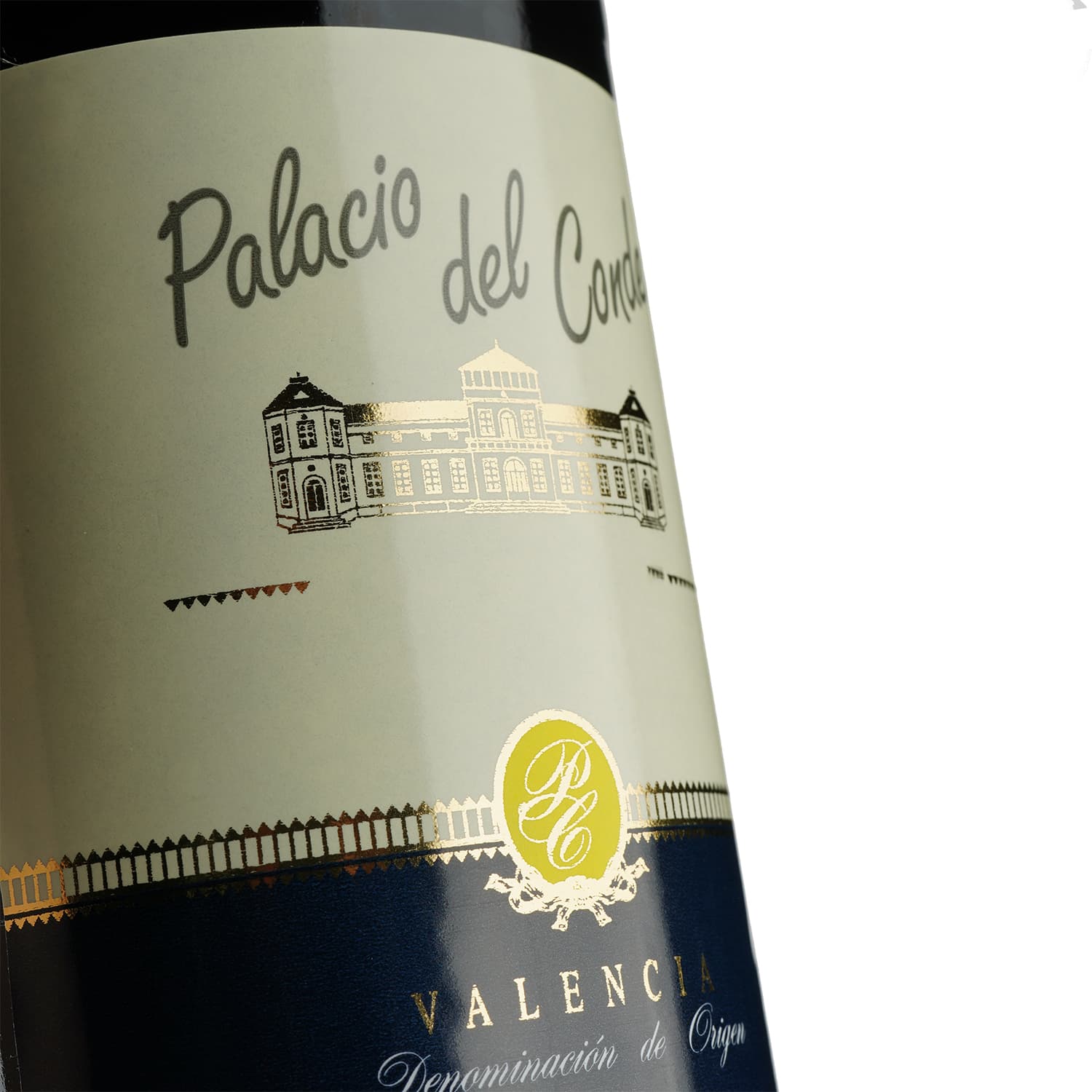 Вино Anecoop Palacio del Conde D.O., червоне, сухе, 13%, 0,75 л - зображення 4