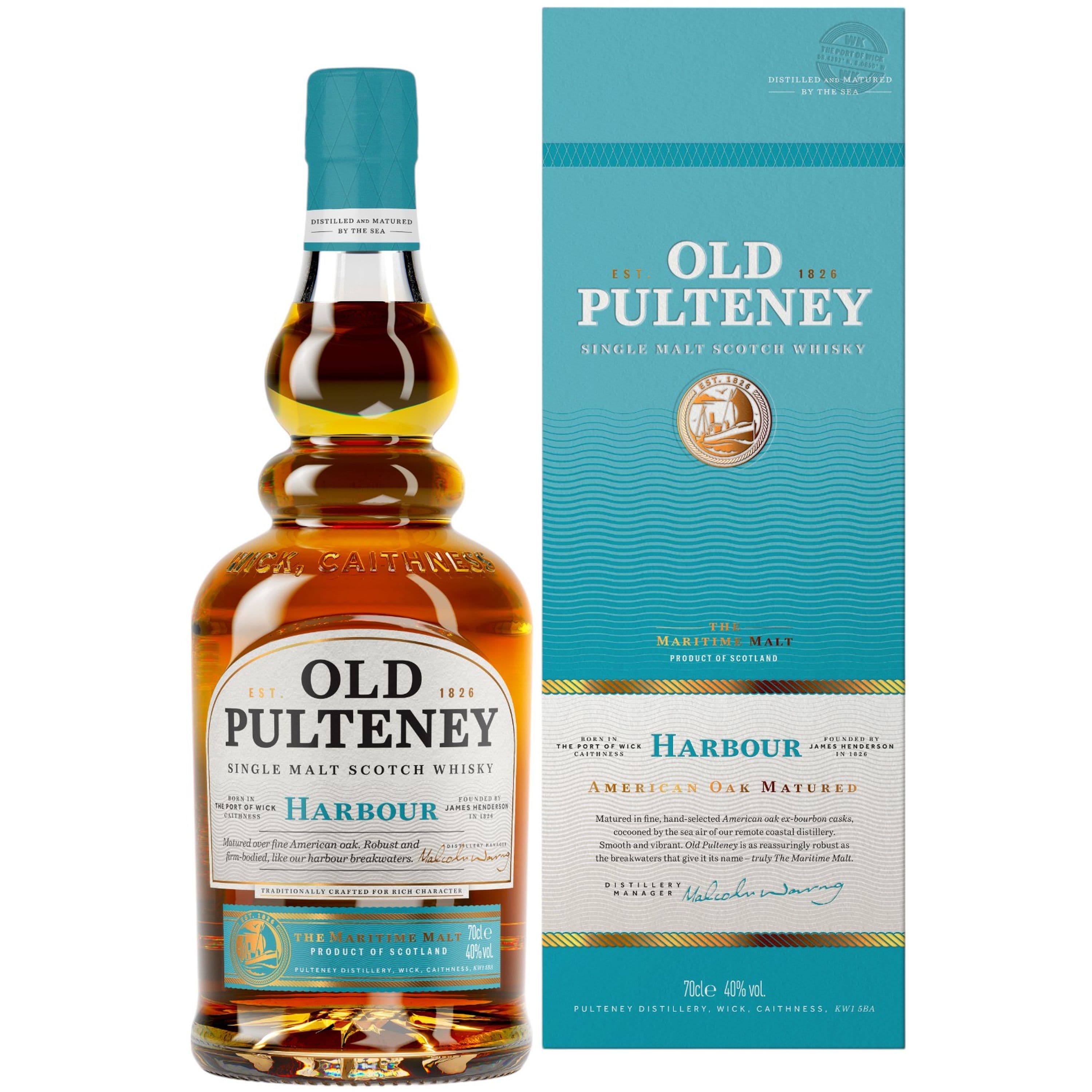 Віскі Old Pulteney Harbor 0.7 л 40% Подарункова коробка - зображення 1