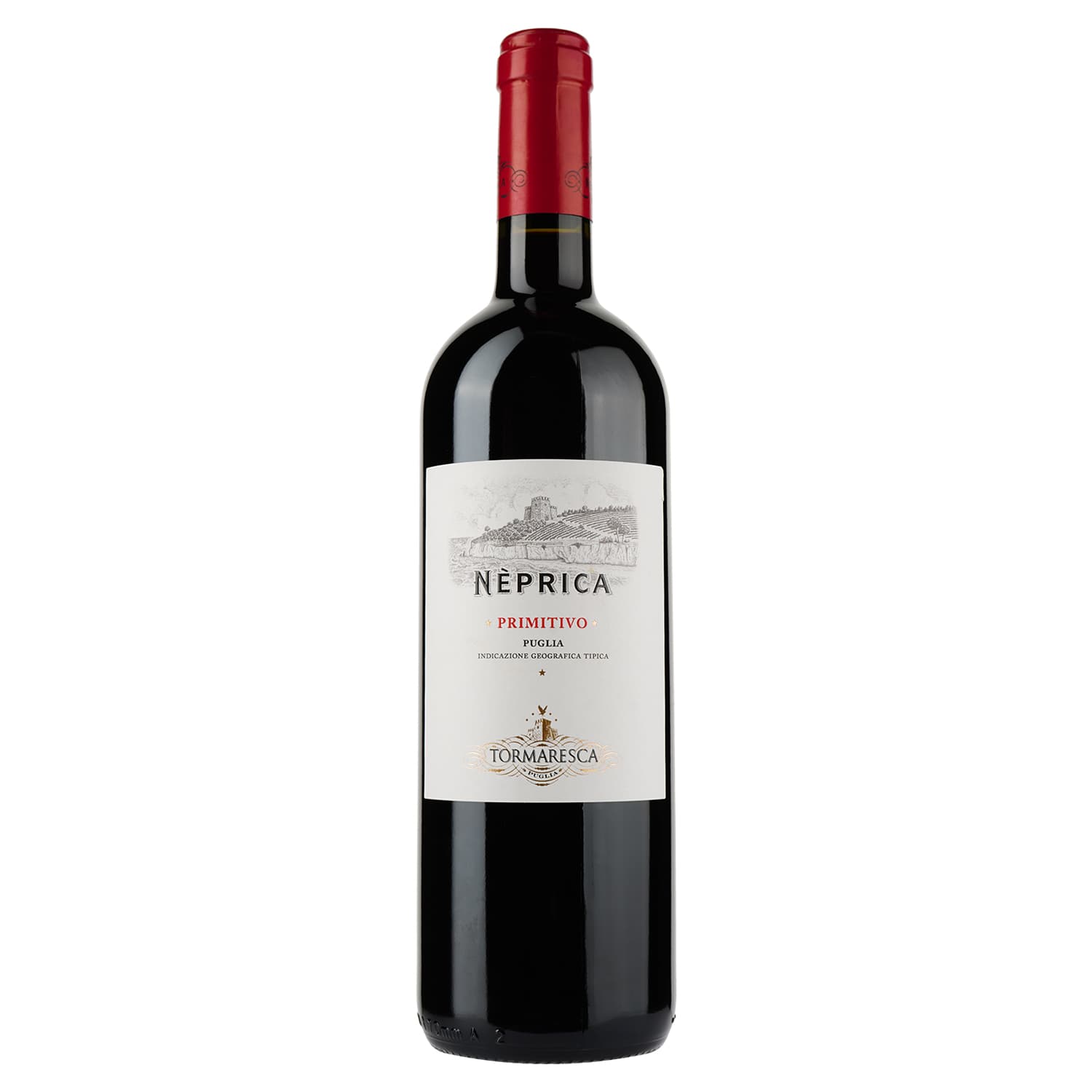 Вино Tormaresca Neprica Primitivo, червоне, сухе, 0,75 л (Q2345) - зображення 1