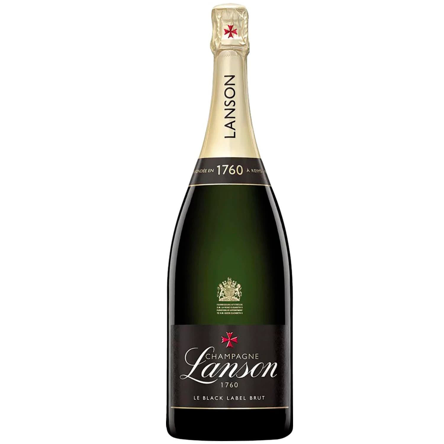 Шампанське Lanson Black Label Brut Champagne AOC біле брют 0.75 л 12.5%