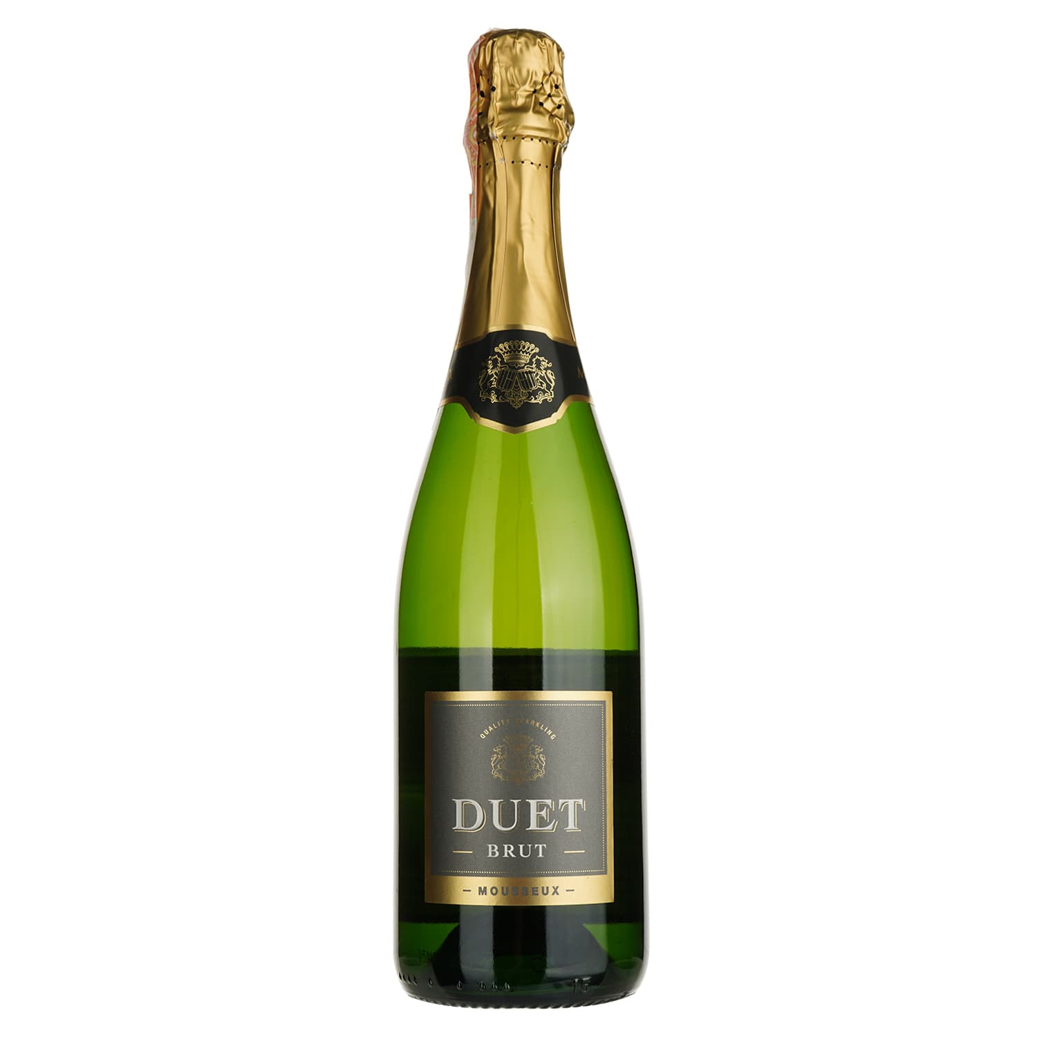 Вино ігристе Duet Brut біле брют 0.75 л - зображення 1