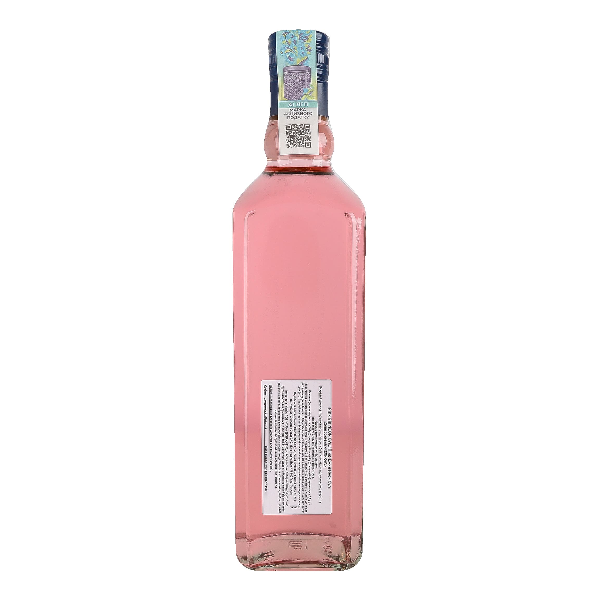 Джин Neon Owl Pink 37.5% 0.7 л - зображення 4