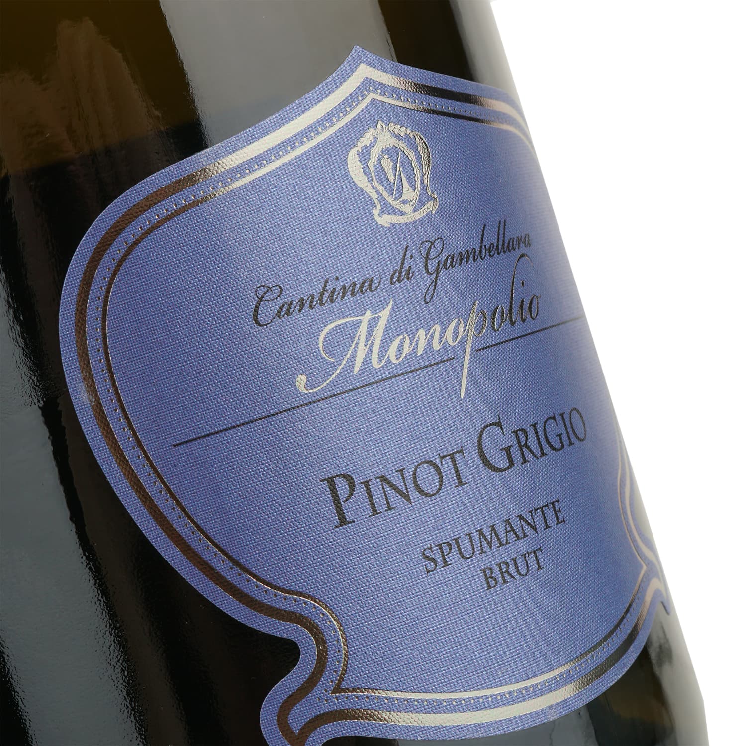 Вино ігристе Monopolio Pinot Grigio біле брют 0.75 л - зображення 3