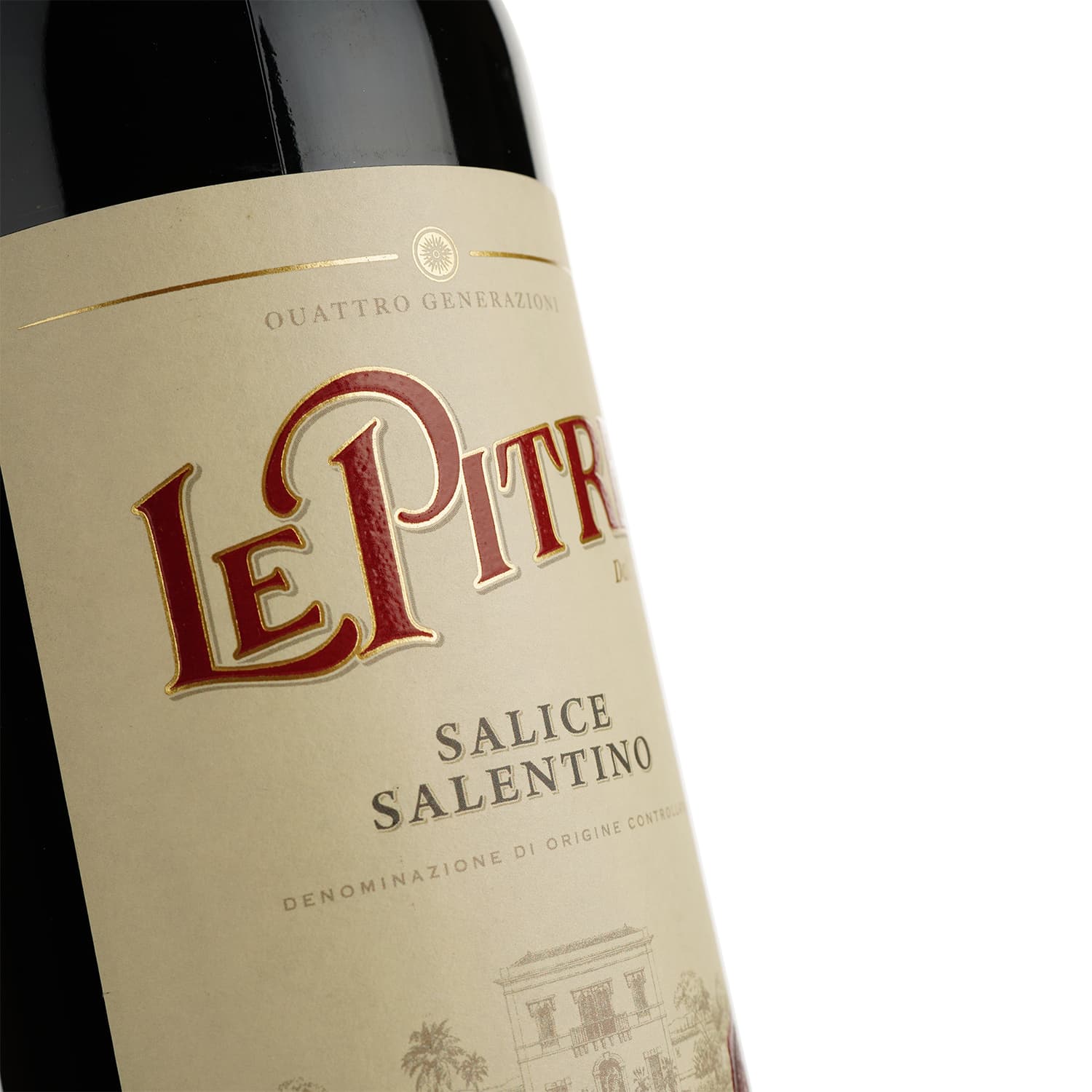 Вино Le Pitre Salice Salentino DOC, червоне, сухе, 13,5%, 0,75 л - зображення 3