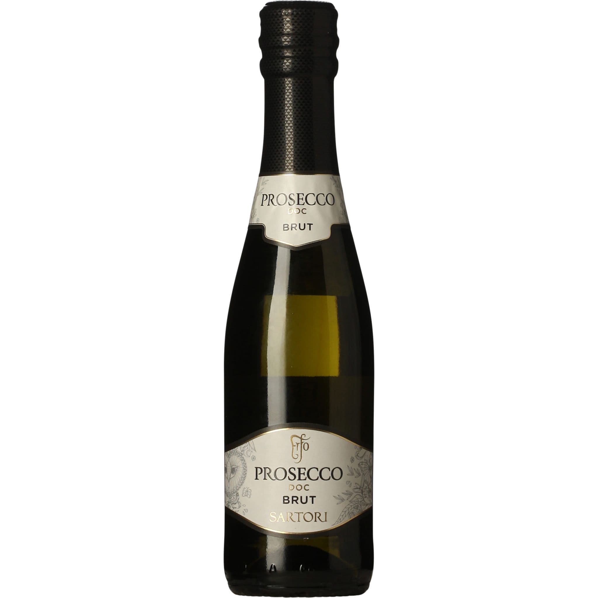 Ігристе вино Sartori Prosecco Erfo Brut, біле, брют, 0,2 л - зображення 1