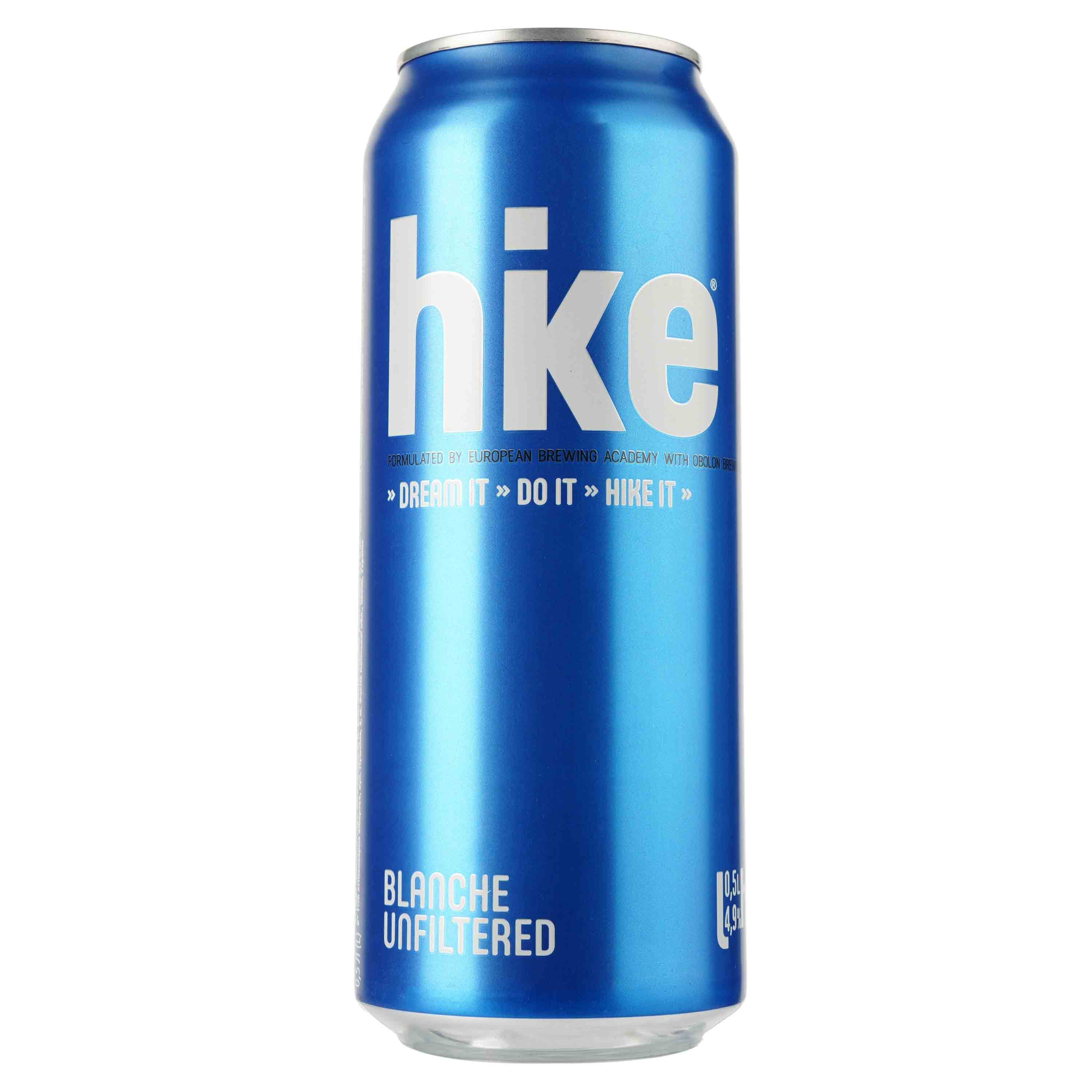 Пиво Hike Blanche, світле, 4,9%, з/б, 0,5 л (781555) - зображення 1