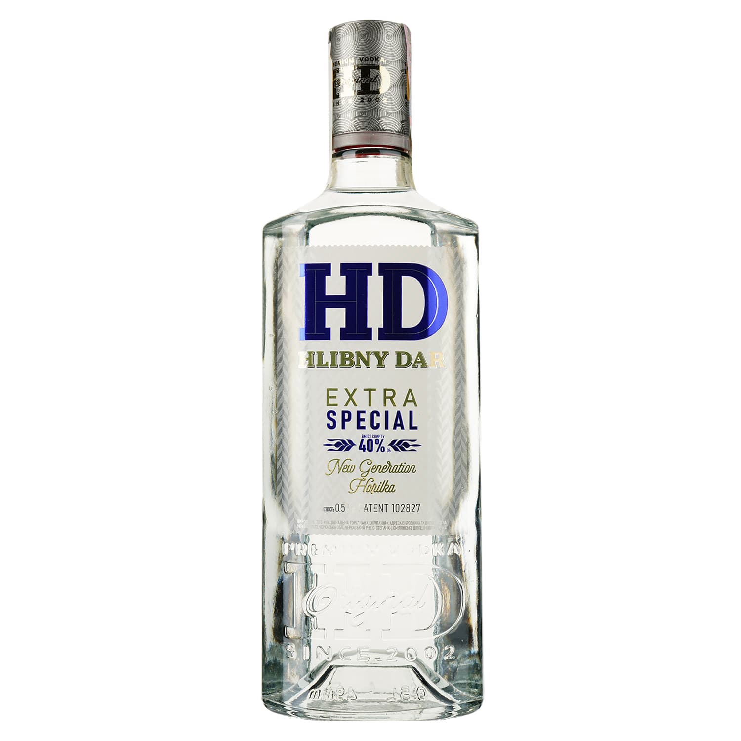 Горілка Хлібний Дар HD Extra Special Особлива 40% 0.5 л - зображення 1