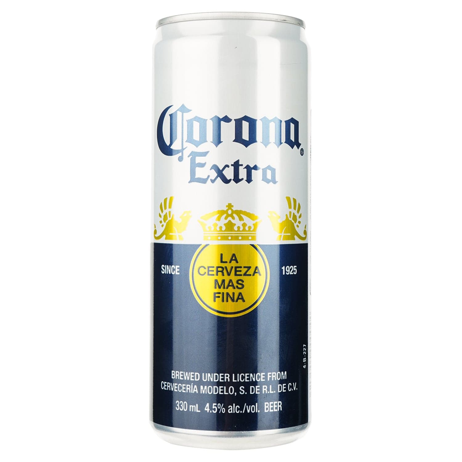 Пиво світле Corona Extra пастеризоване 4.5% 0.33 л з/б - зображення 1