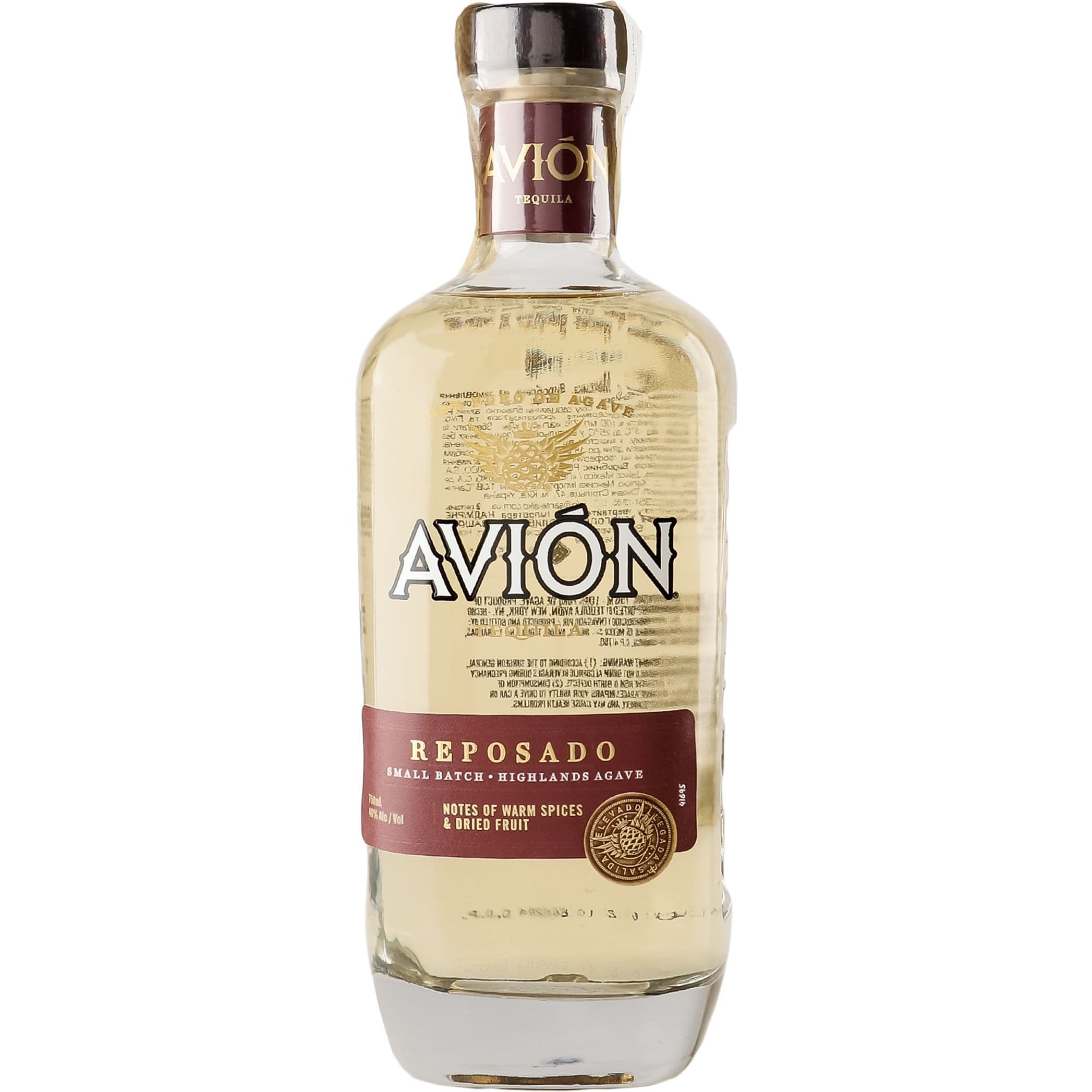 Текіла Avion Reposado Small Batch Highlands 100% Puro de Agave 40% 0.7 л - зображення 1