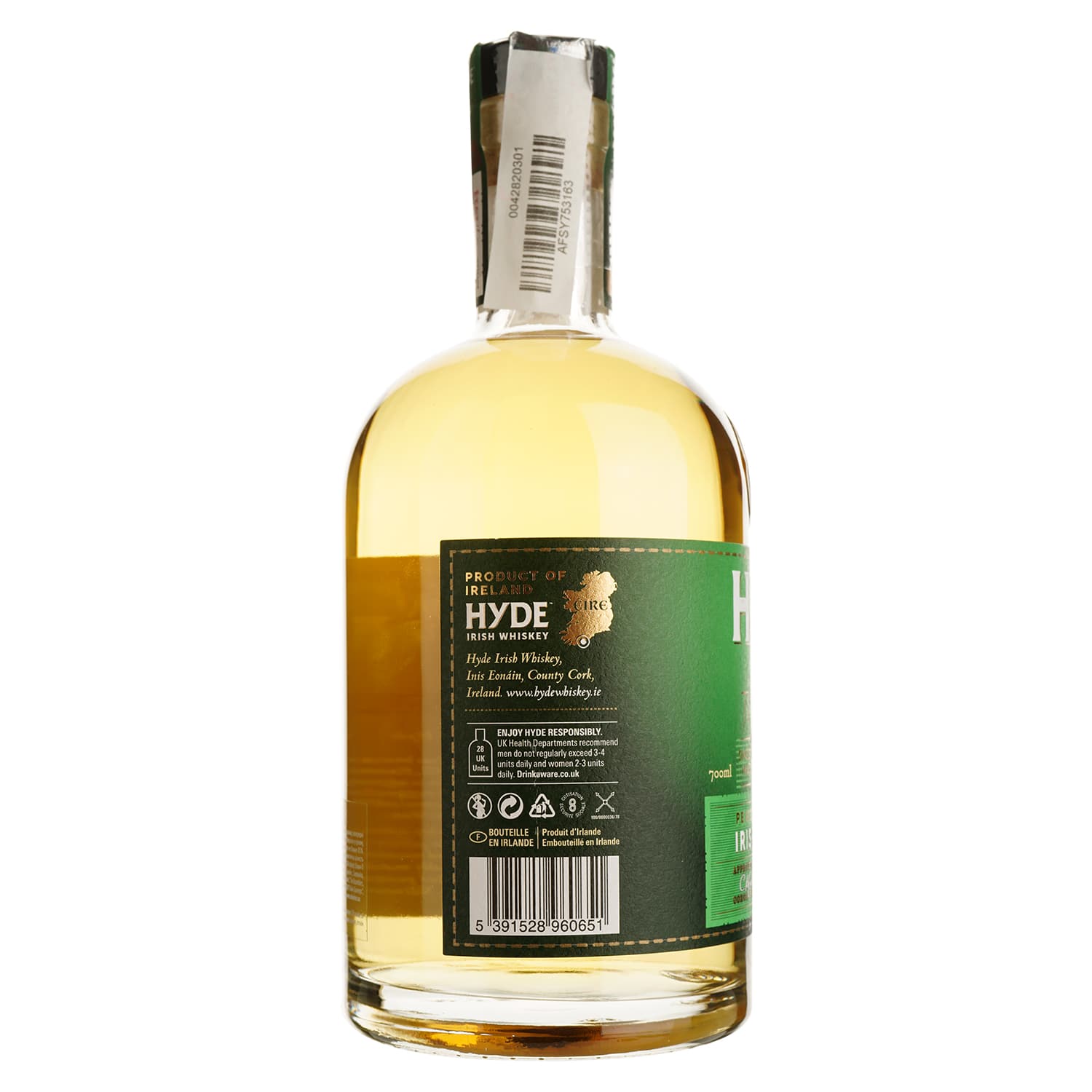 Віскі Hyde №11 Peated 1949 Single Malt Irish Whiskey 43% 0.7 л - зображення 3
