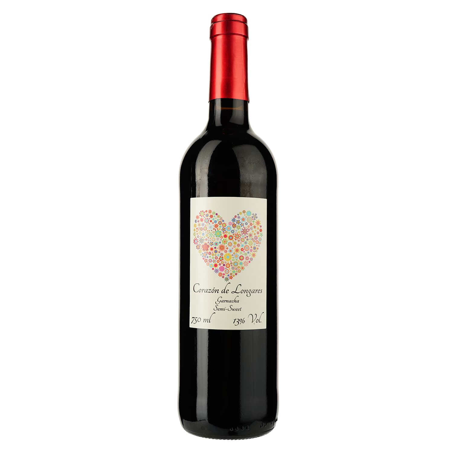 Вино Сorazon de Longares Garnacha Semisweet, 13%, 0,75 л (8000016608962) - зображення 1
