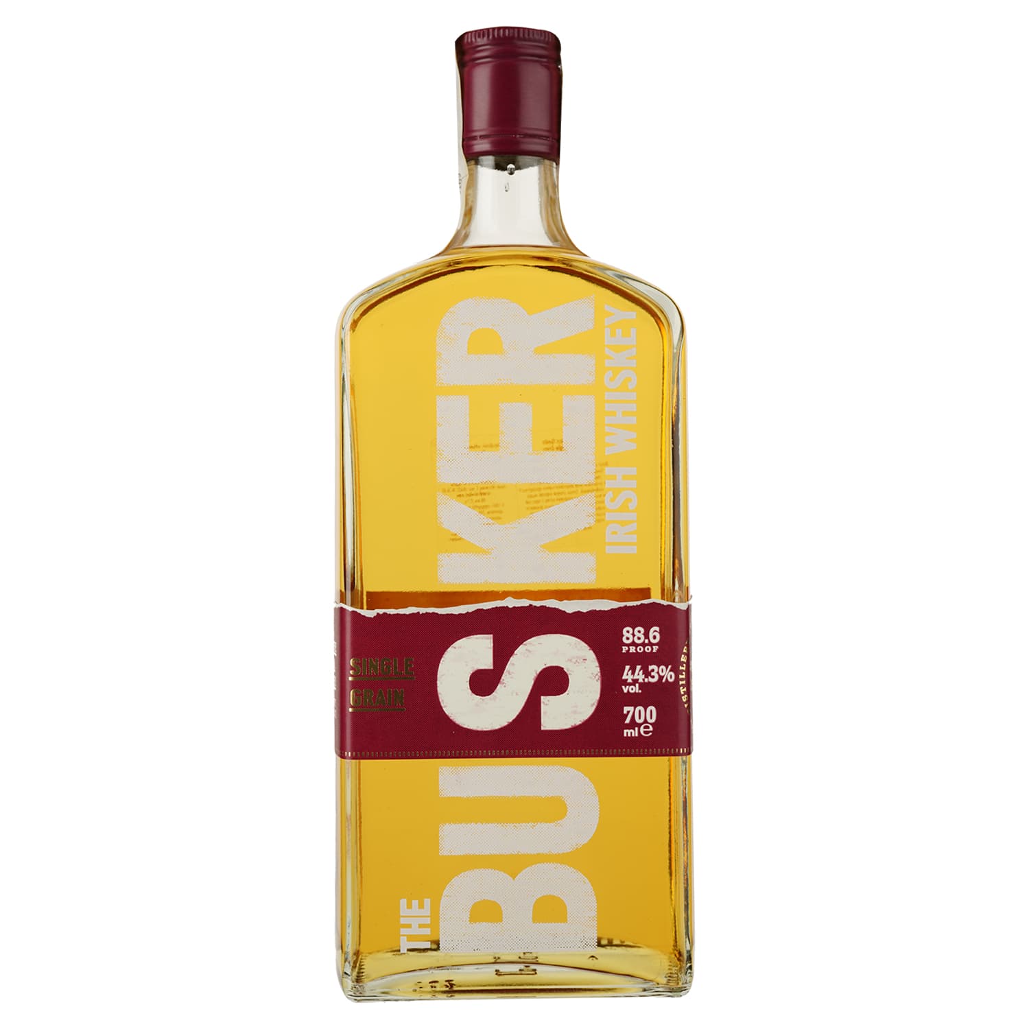 Віскі Busker Single Grain, 44,3 %, 0,7 л - зображення 1