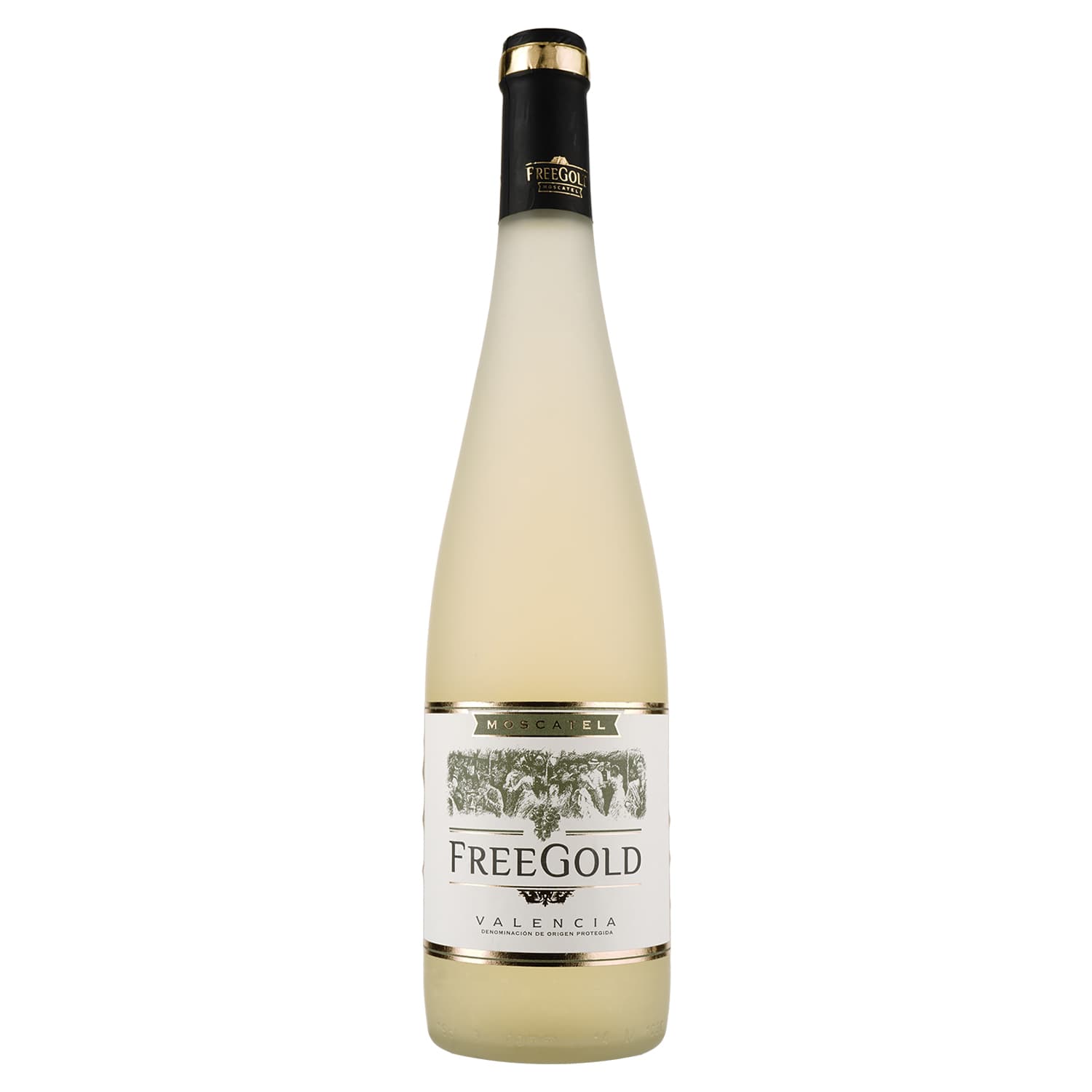 Вино Anecoop Freegold White D.O., біле, солодке, 12%, 0,75 л - зображення 1