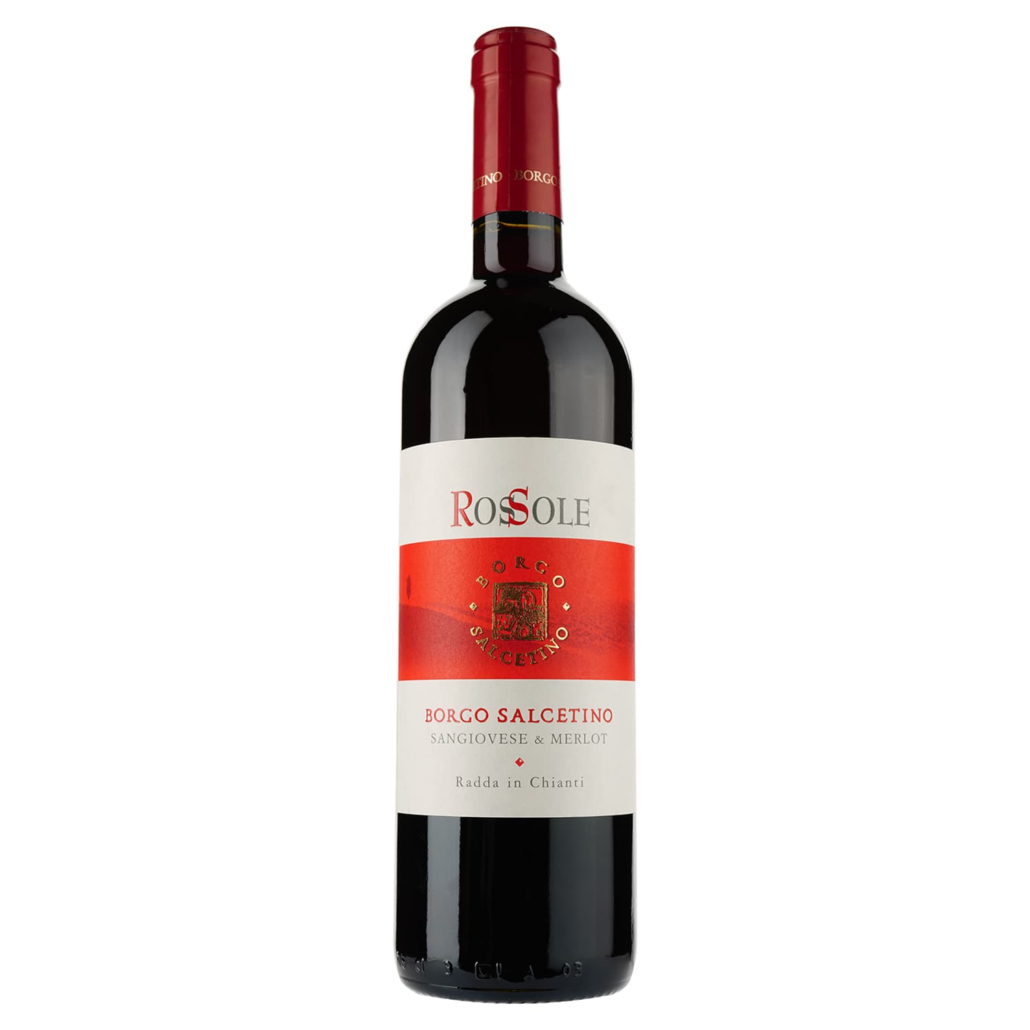 Вино Borgo Salcetino Rossole Toscana Rosso IGT, червоне, сухе, 0,75 л - зображення 1