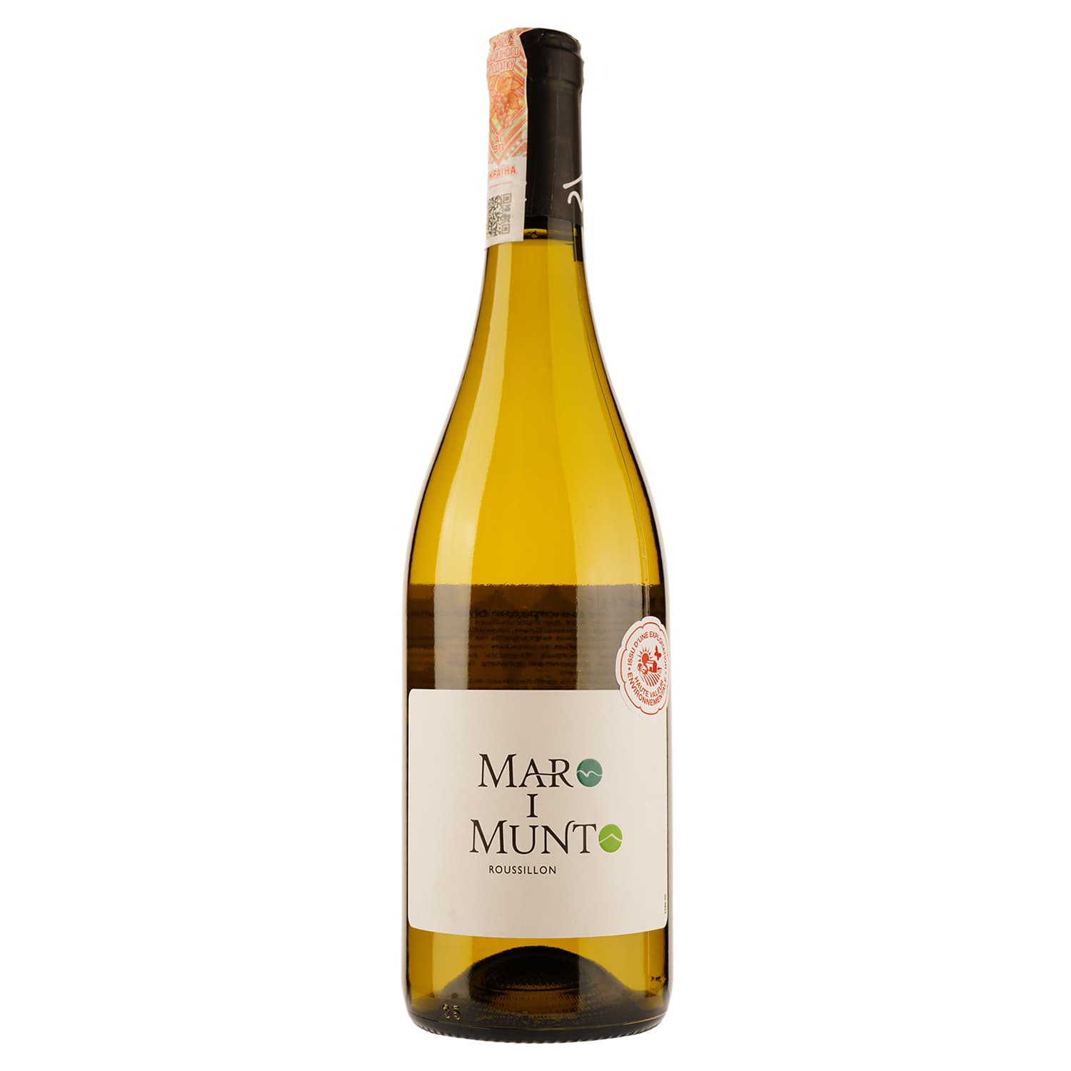 Вино Mar I Munt Blanc Cotes du Roussillon, біле, сухе, 0,75 л - зображення 1
