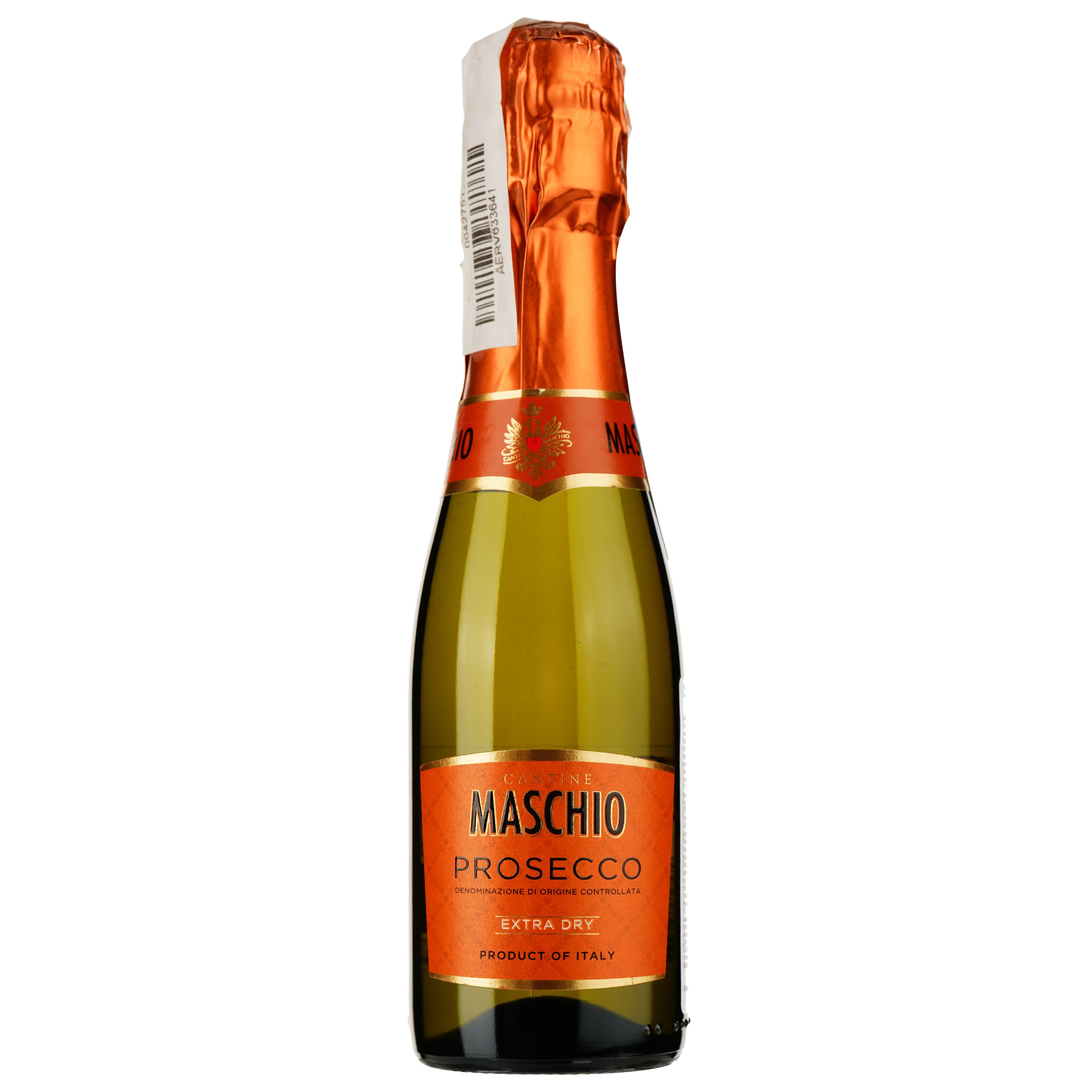 Вино ігристе Maschio Prosecco Extra-dry Screw-Cap, 11%, 0,2 л (671893) - зображення 1