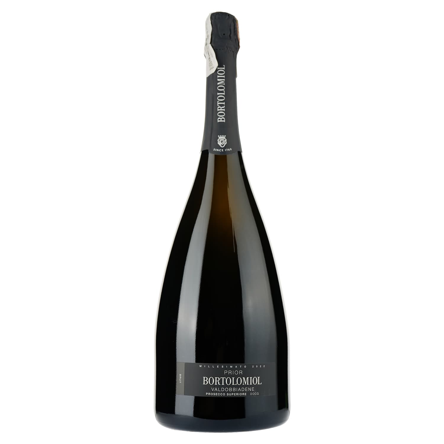 Вино ігристе Bortolomiol Prior Valdobbiadene Prosecco Superiore, біле, брют, 12%, 1,5 л (Q0721) - зображення 1
