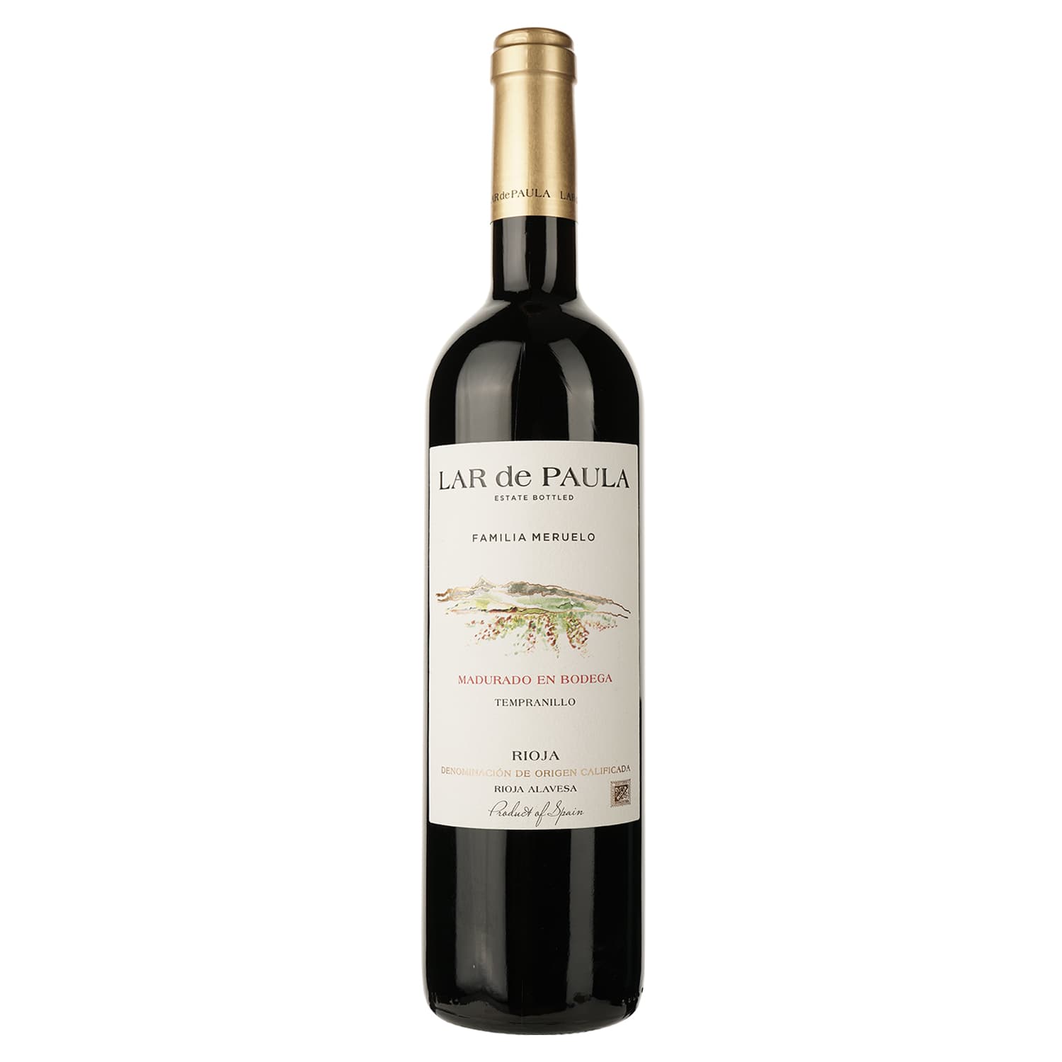 Вино Lar de Paula Tempranillo червоне сухе, 0,75 л, 13% (574958) - зображення 1