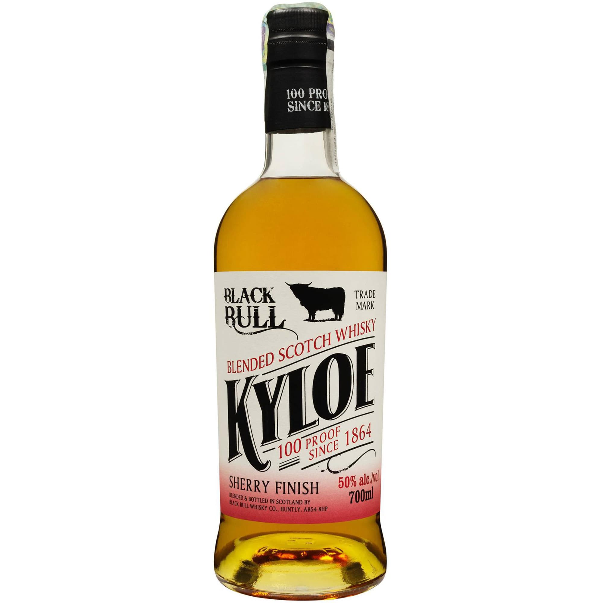 Віскі Black Bull Kyloe Sherry Finish Blended Scotch Whisky 50% 0.7 л - зображення 1