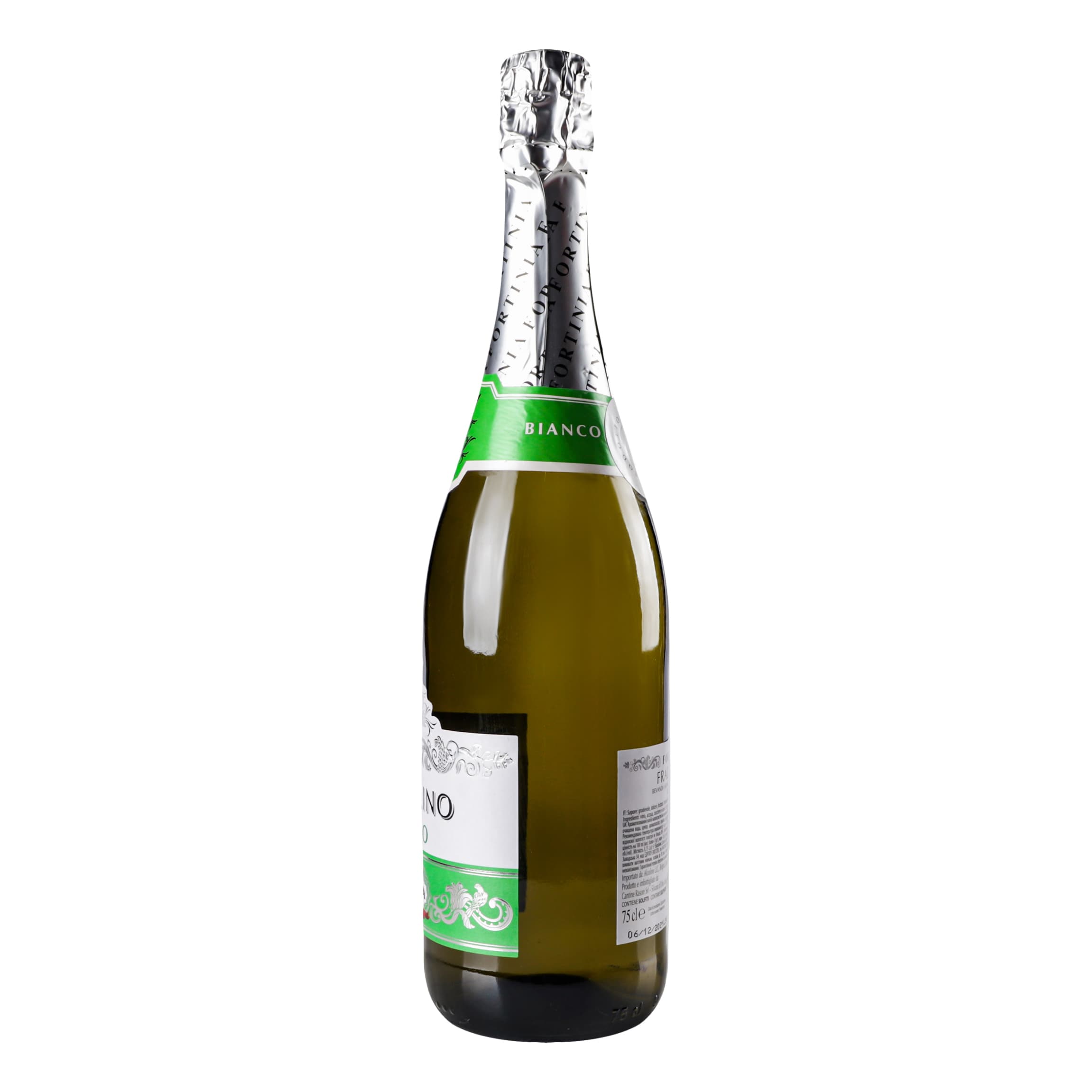 Напій винний Fortinia Fragolino Bianco, білий, напівсолодкий, 7%, 0,75 л (771455) - зображення 2