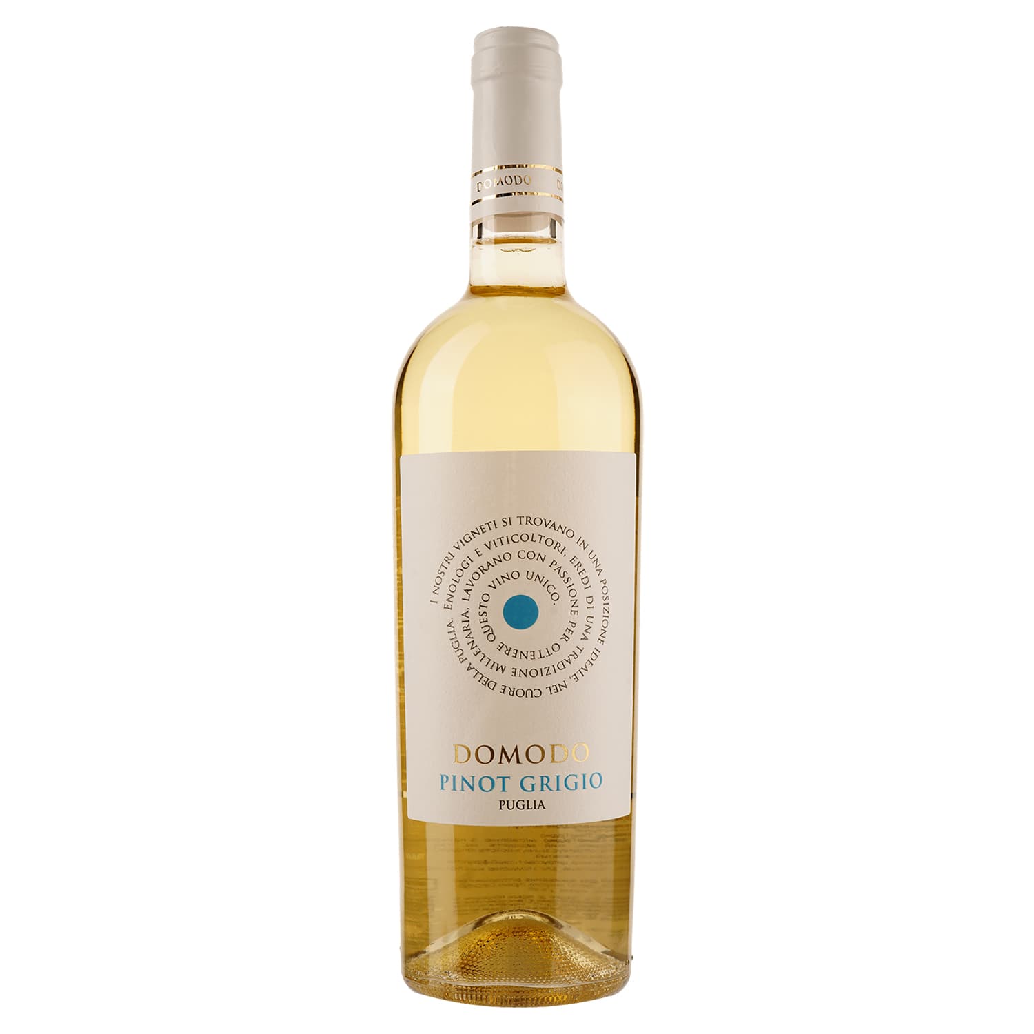 Вино Domodo Pinot Grigio Puglia IGP, біле, сухе, 0,75 л - зображення 1