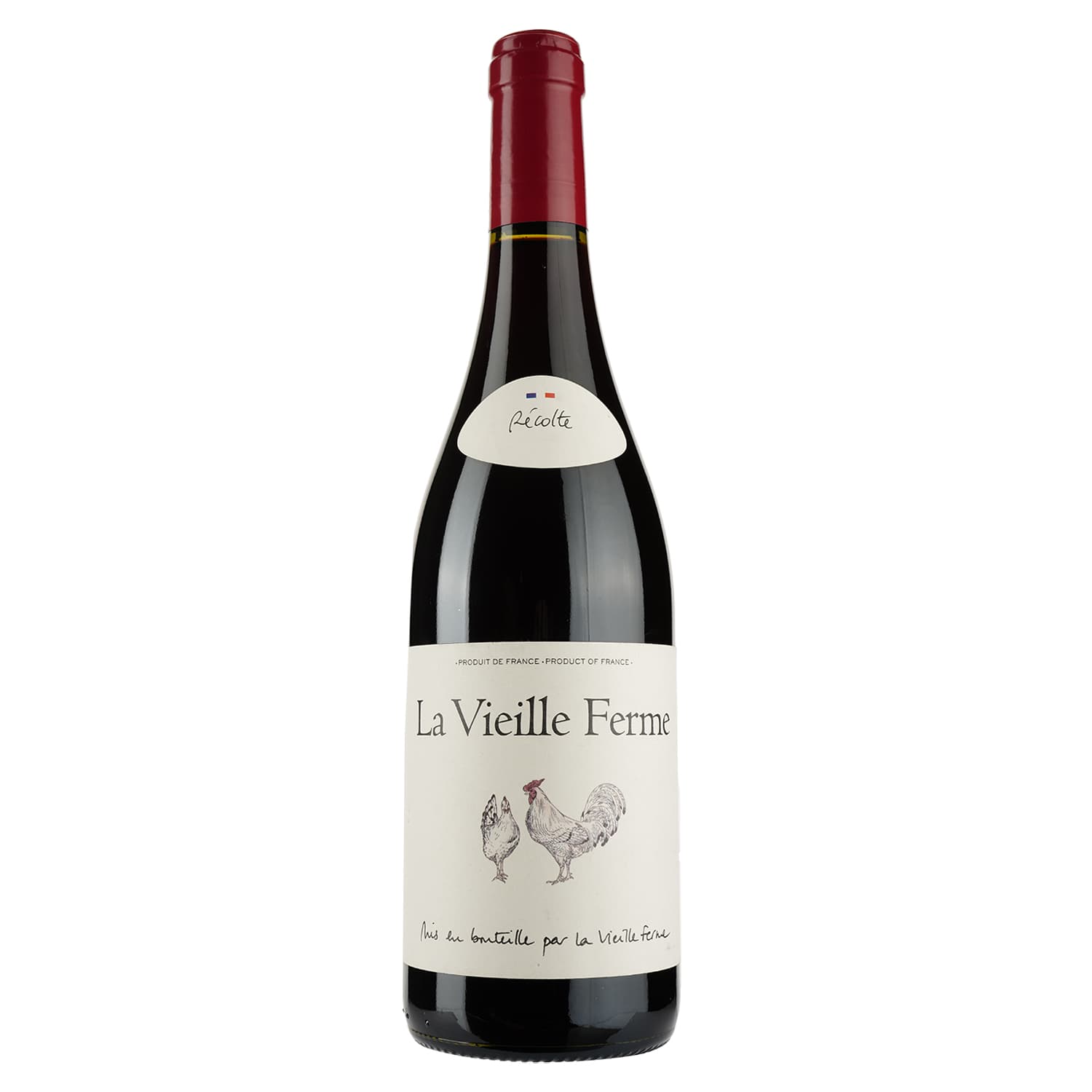 Вино La Vieille Ferme Perrin et Fils, червоне, сухе, 13,5%, 0,75 л (43470) - зображення 1